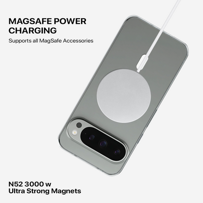 Anti Yellow Magsafe Clear Transparent Case - Google Pixel 9 Pro