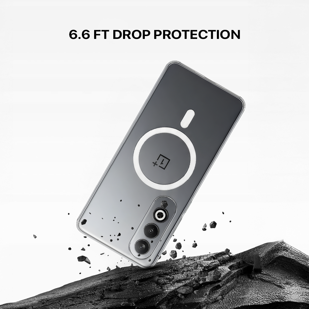 Anti Yellow Magsafe Clear Transparent Case - One Plus Nord CE 4