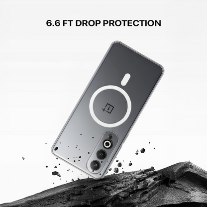 Anti Yellow Magsafe Clear Transparent Case - One Plus Nord CE 4