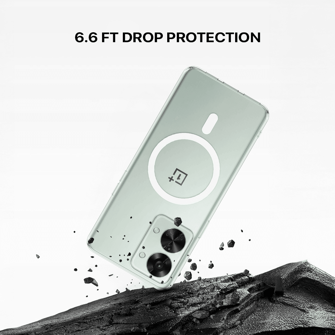Anti Yellow Magsafe Clear Case - One Plus Nord 2T