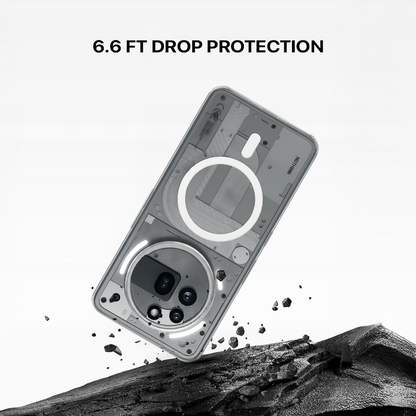 Anti Yellow Magsafe Clear Transparent Case - Nothing (PH 3A PRO )