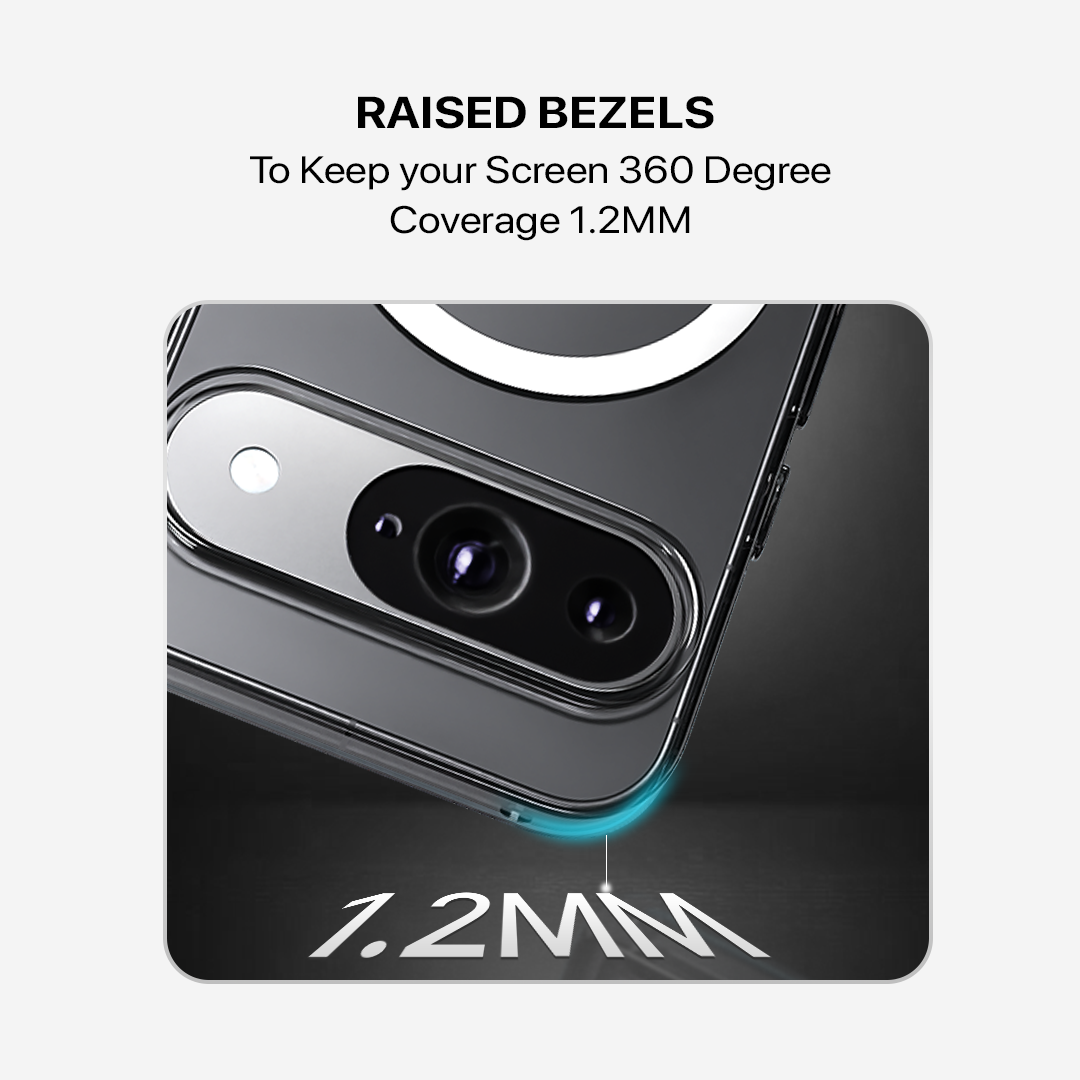 Anti Yellow Magsafe Clear Transparent Case - Google Pixel 10 Pro