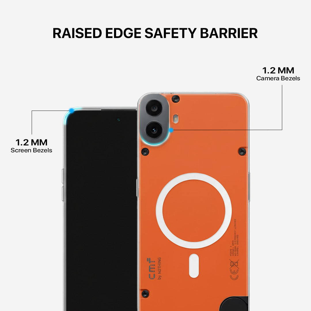 Anti Yellow Magsafe Clear Transparent Case - Nothing (CMF 1)