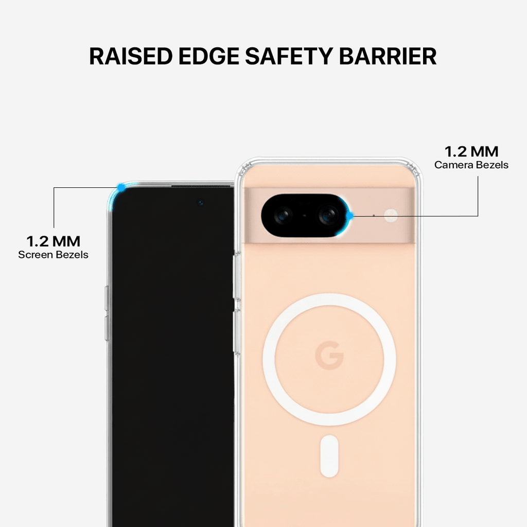 Anti Yellow Magsafe Clear Case - Google Pixel 8