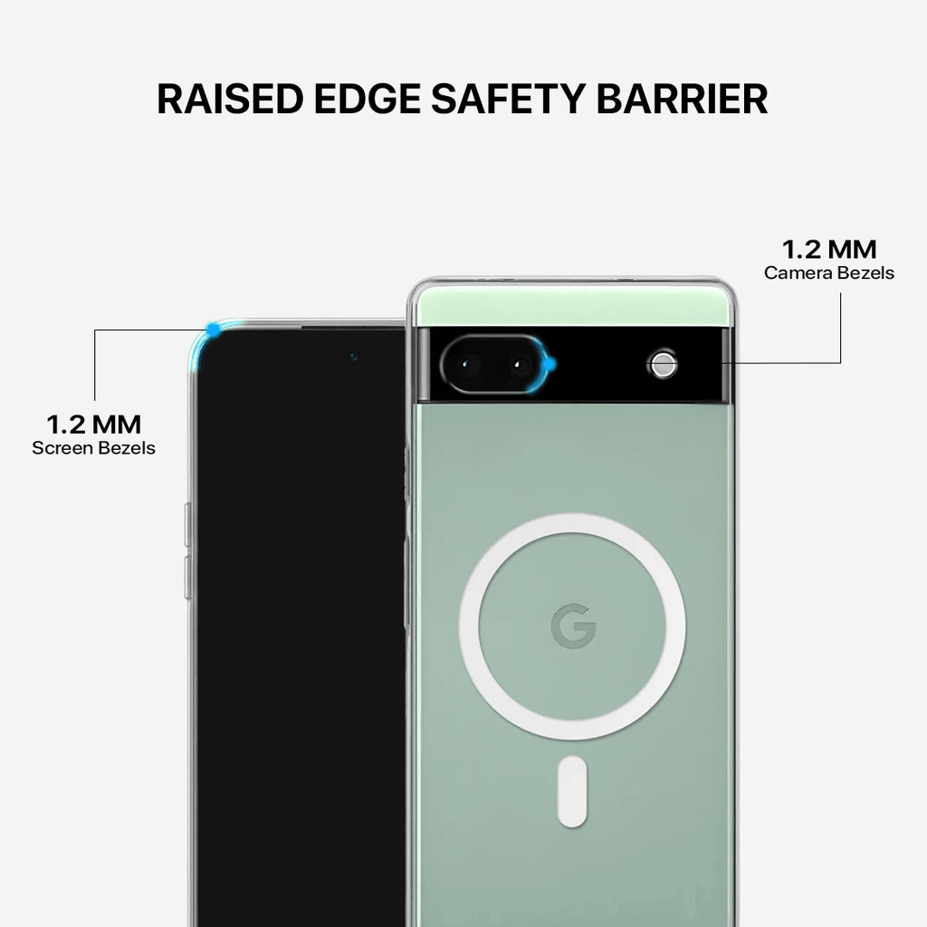 Anti Yellow Magsafe Clear Case - Google Pixel 6A
