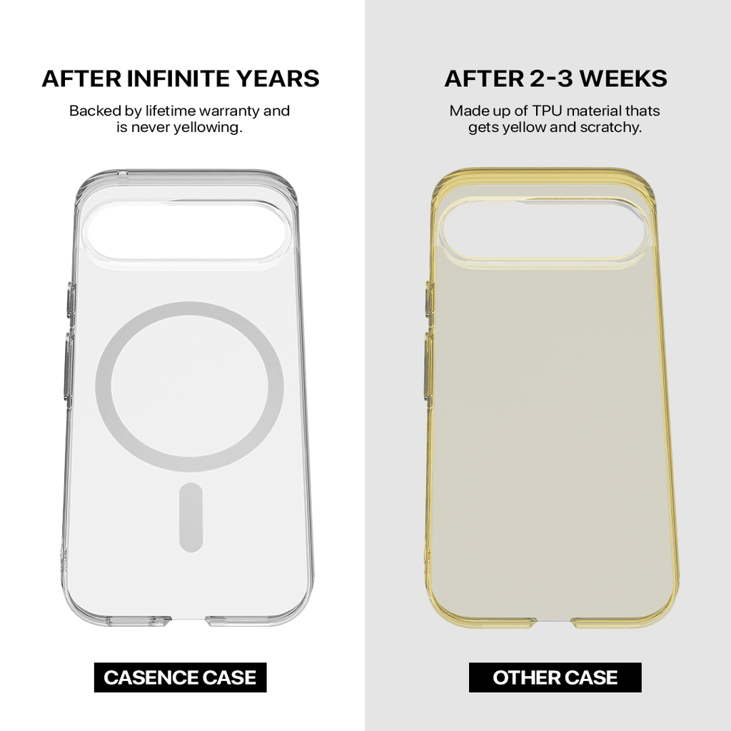 Anti Yellow Magsafe Clear Case - Google Pixel 10