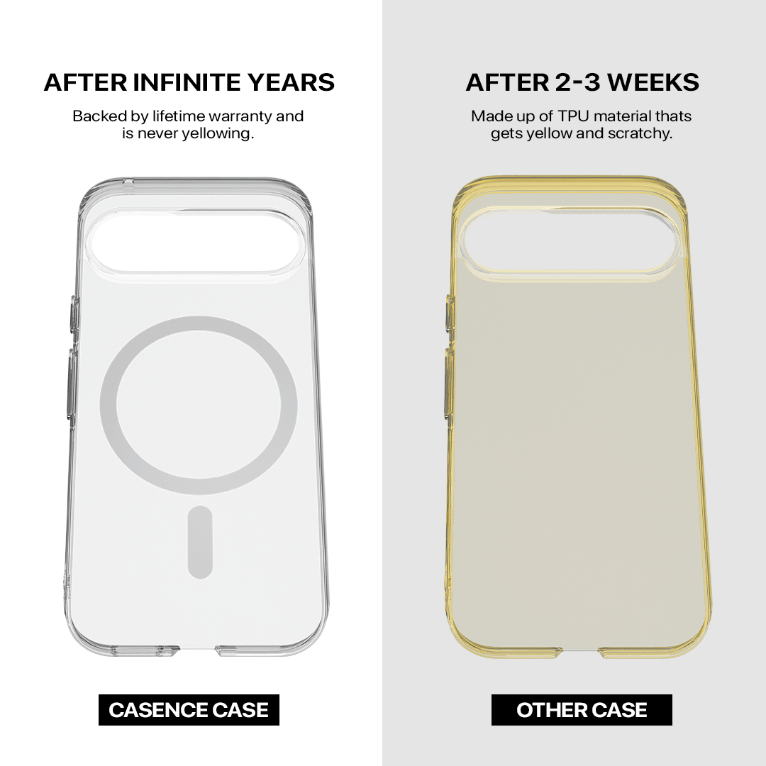 Anti Yellow Magsafe Clear Case - Google Pixel 10