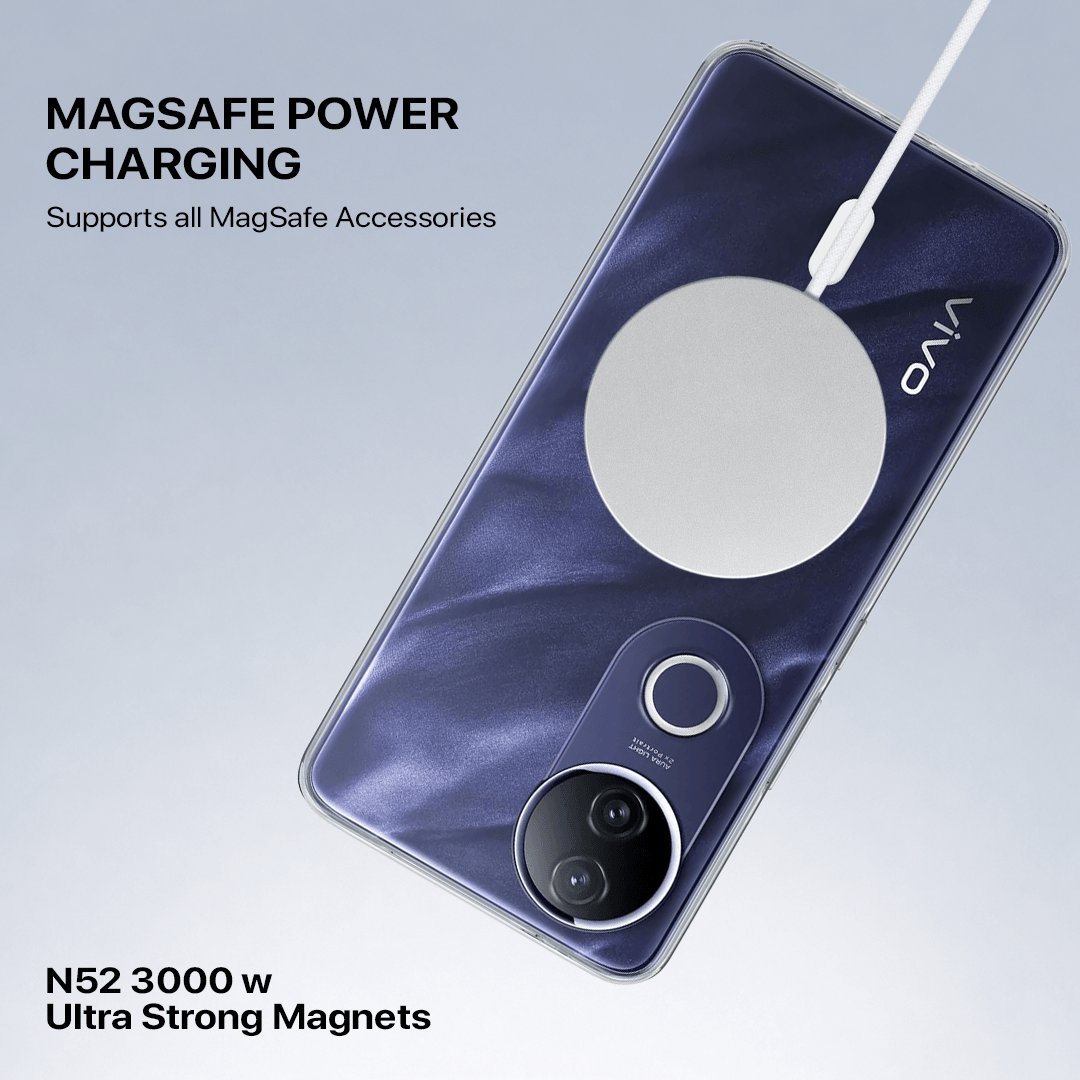 Anti Yellow Magsafe Clear Case - VIVO V50 E
