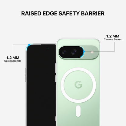 Anti Yellow Magsafe Clear Transparent Case - Google Pixel 9