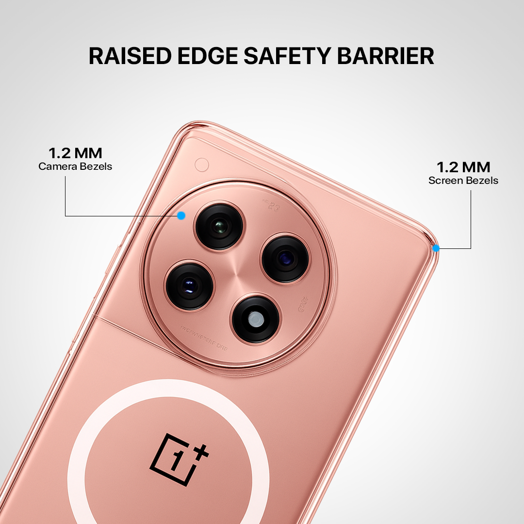 Anti Yellow Magsafe Clear Transparent Case - One Plus 12 R