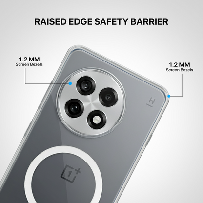 Anti Yellow Magsafe Clear Transparent Case - One Plus 13 R