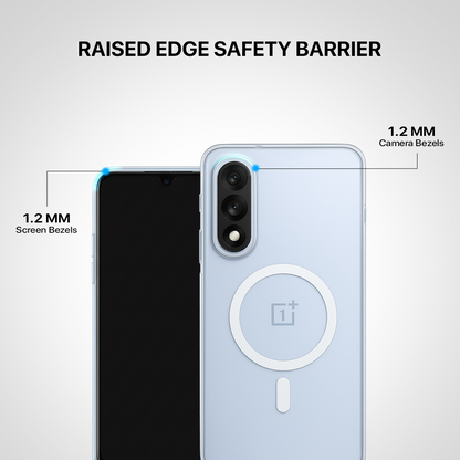 Anti Yellow Magsafe Clear Transparent Case - One Plus NORD 5