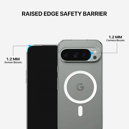 Anti Yellow Magsafe Clear Transparent Case - Google Pixel 9 Pro