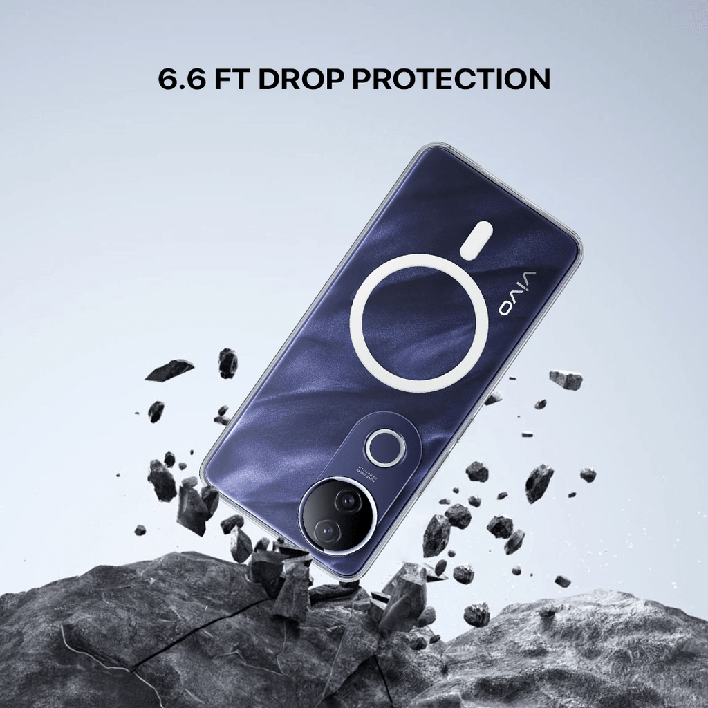 Anti Yellow Magsafe Clear Case - VIVO V50 E