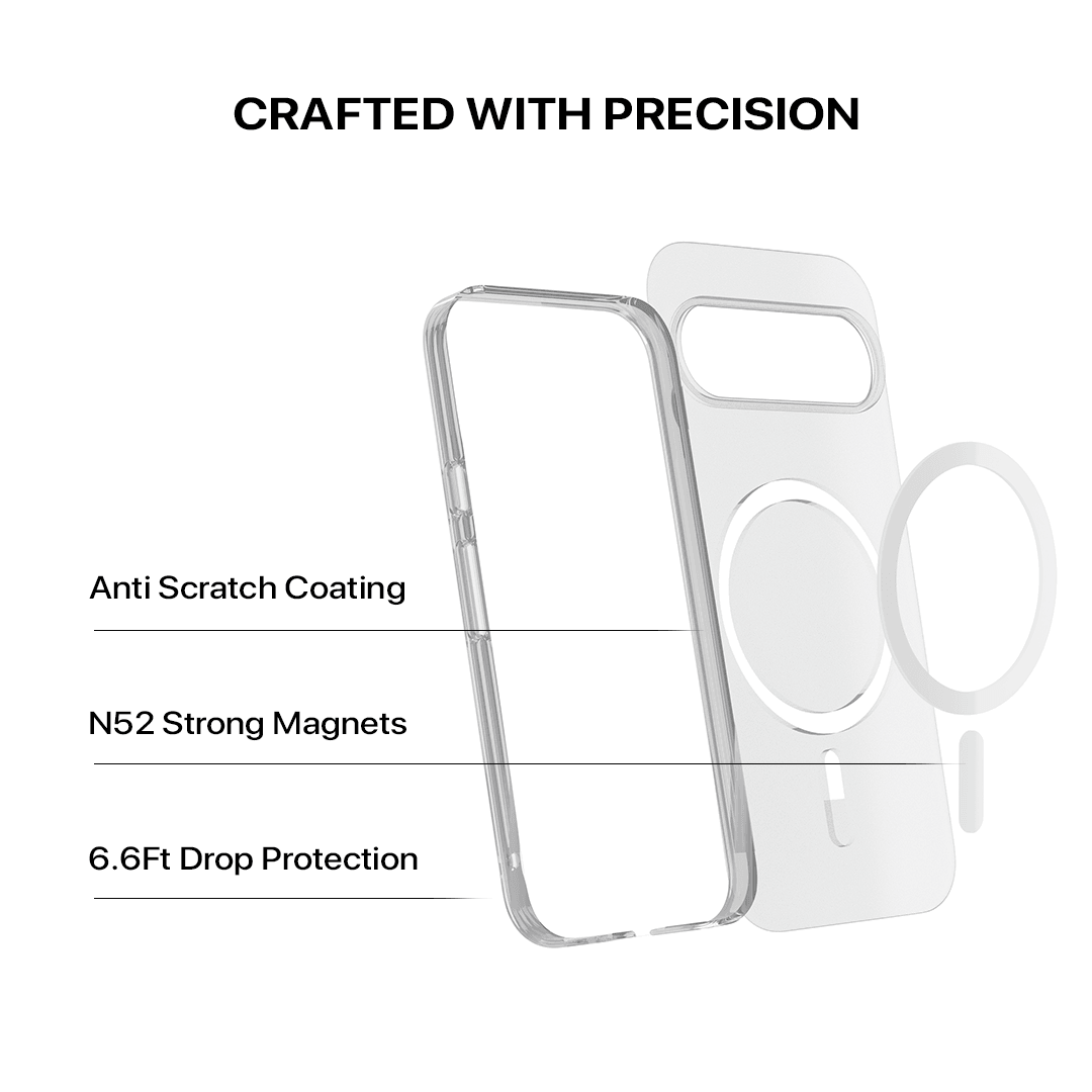 Anti Yellow Magsafe Clear Case - Google Pixel 10 Pro