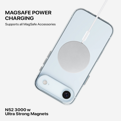 Anti Yellow Magsafe Transparent Clear Case - Iphone 17 Air