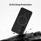 Anti Dust Magsafe Silicone Case - Samsung S24 (Black)
