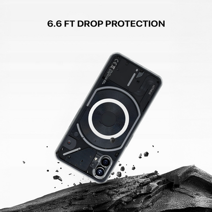 Anti Yellow Magsafe Clear Transparent Case - Nothing (PH 1)