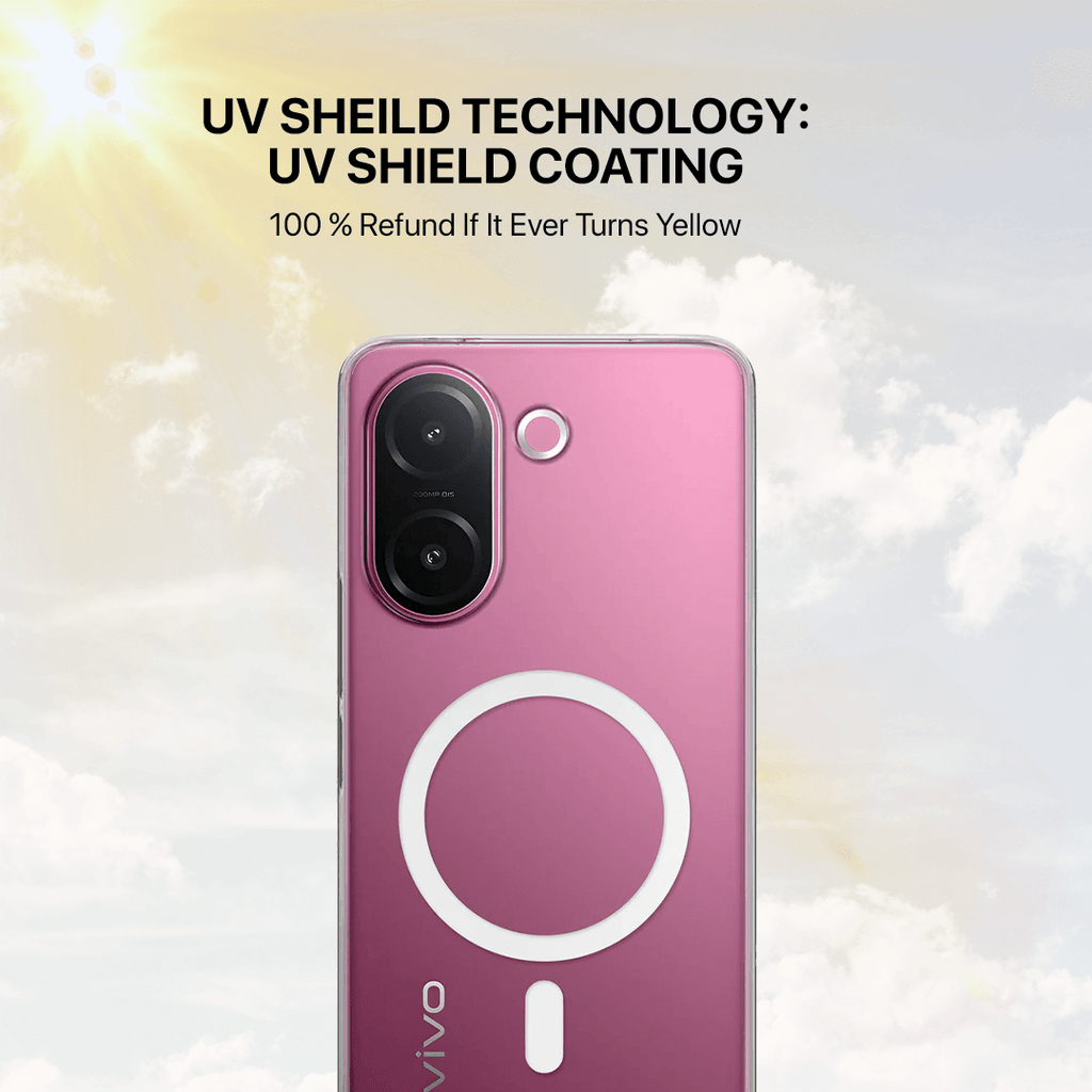 Anti Yellow Magsafe Clear Case - VIVO V60E