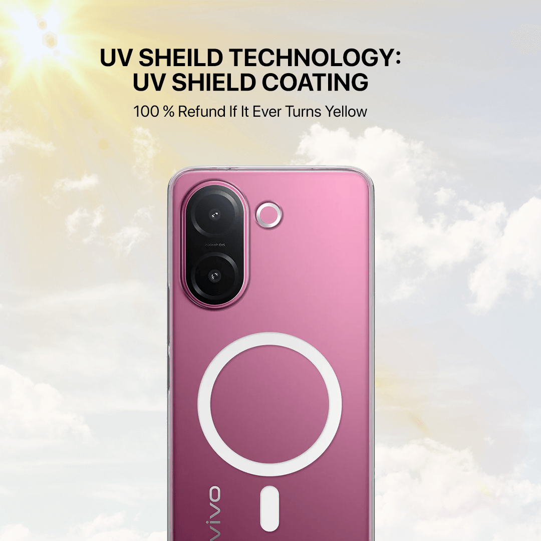 Anti Yellow Magsafe Clear Case - VIVO V60E