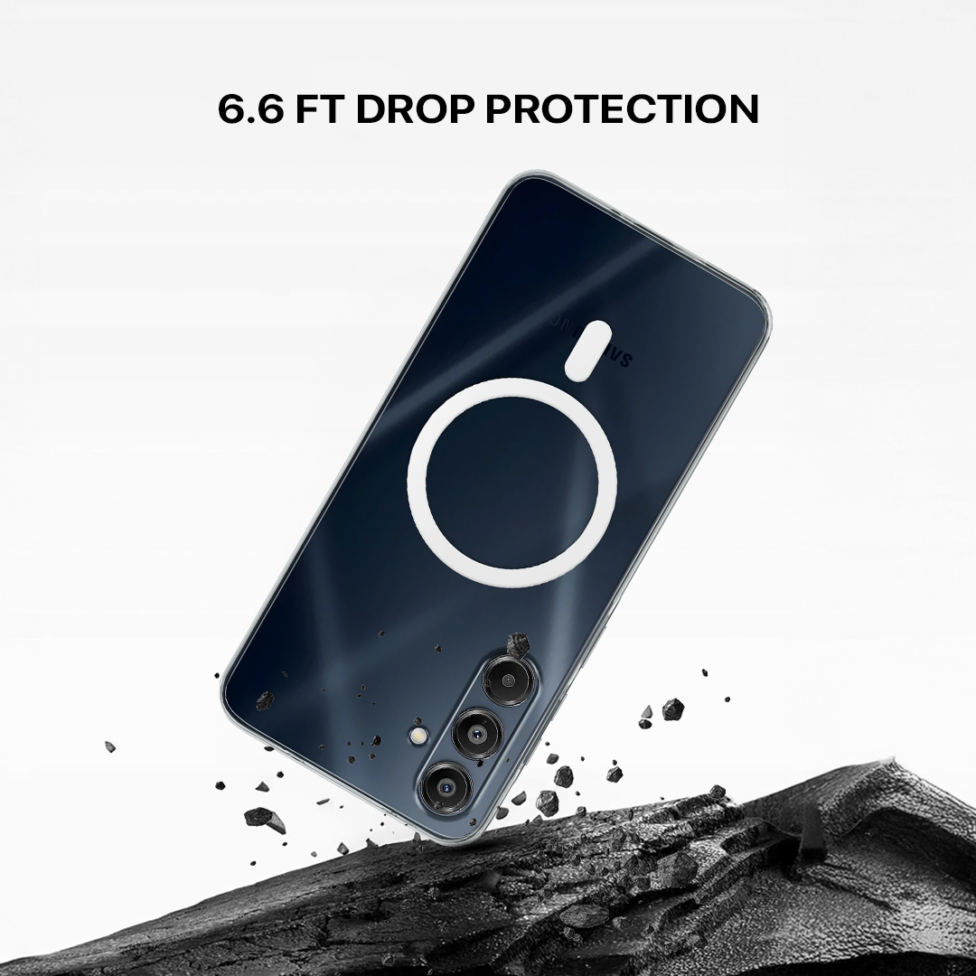 Anti Yellow Magsafe Clear Case Samsung - Galaxy A16 by Casence