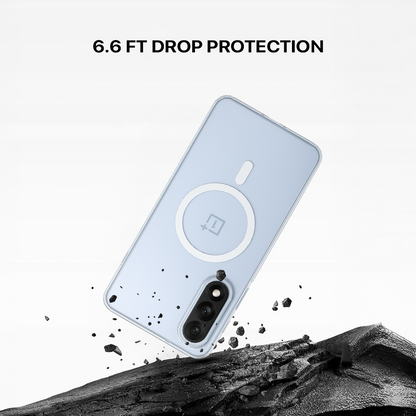 Anti Yellow Magsafe Clear Transparent Case - One Plus NORD 5