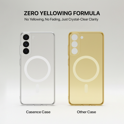 Anti Yellow Magsafe Clear Case Samsung -  Samsung Galaxy S21 FE