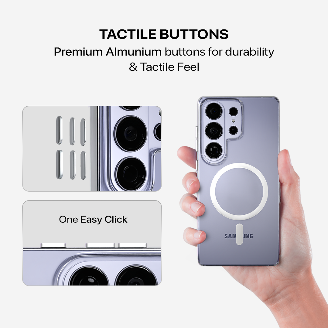 Anti Yellow Magsafe Clear Case Samsung - Galaxy S26 Ultra