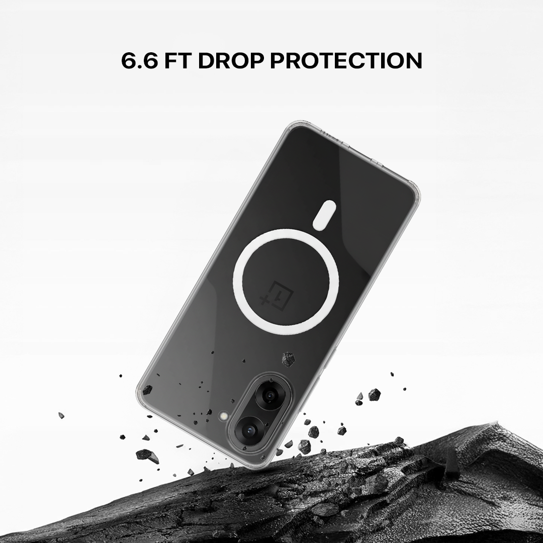 Anti Yellow Magsafe Clear Transparent Case - One Plus Nord CE 5