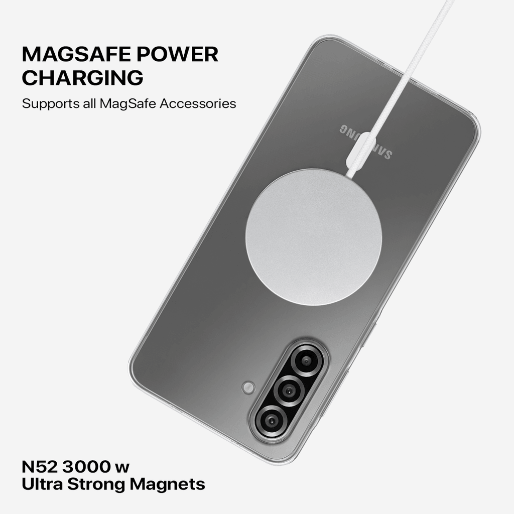 Anti Yellow Magsafe Clear Case Samsung - Galaxy A17 by Casence