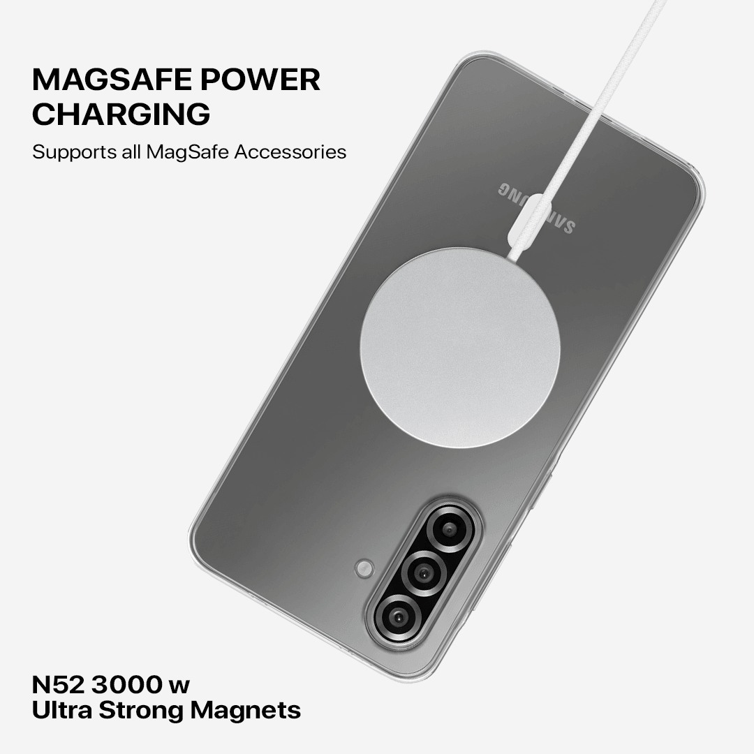 Anti Yellow Magsafe Clear Case Samsung - Galaxy A17 by Casence