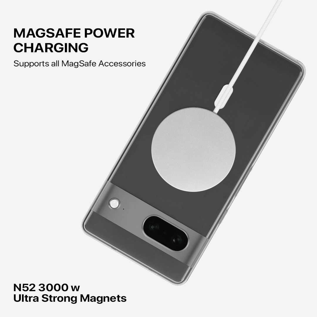 Anti Yellow Magsafe Clear Case - Google Pixel 7