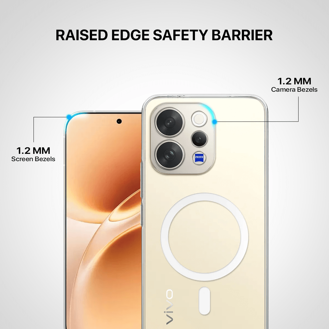 Anti Yellow Magsafe Clear Case - VIVO V70