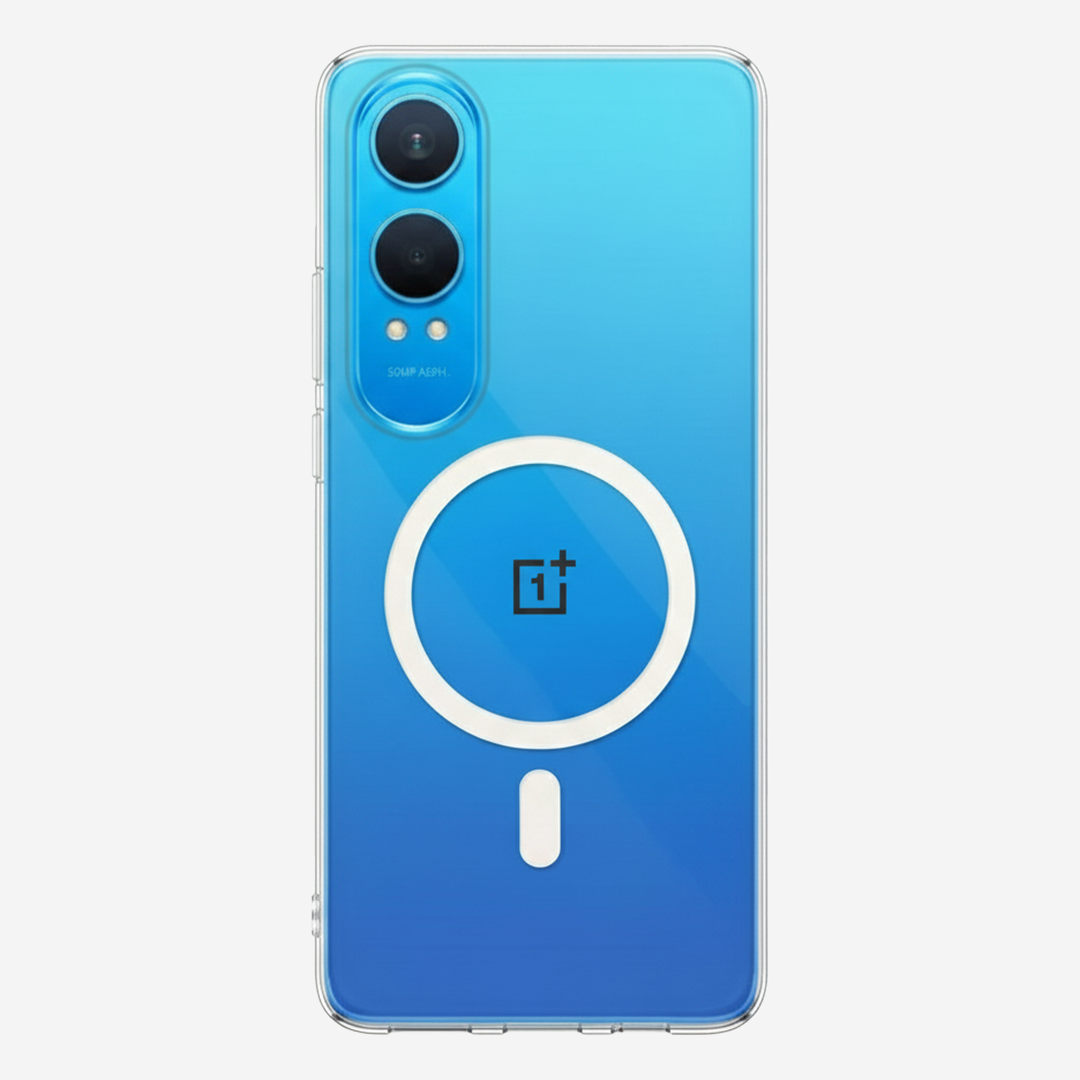 Anti Yellow Magsafe Clear Transparent Case - One Plus NORD CE4 Lite