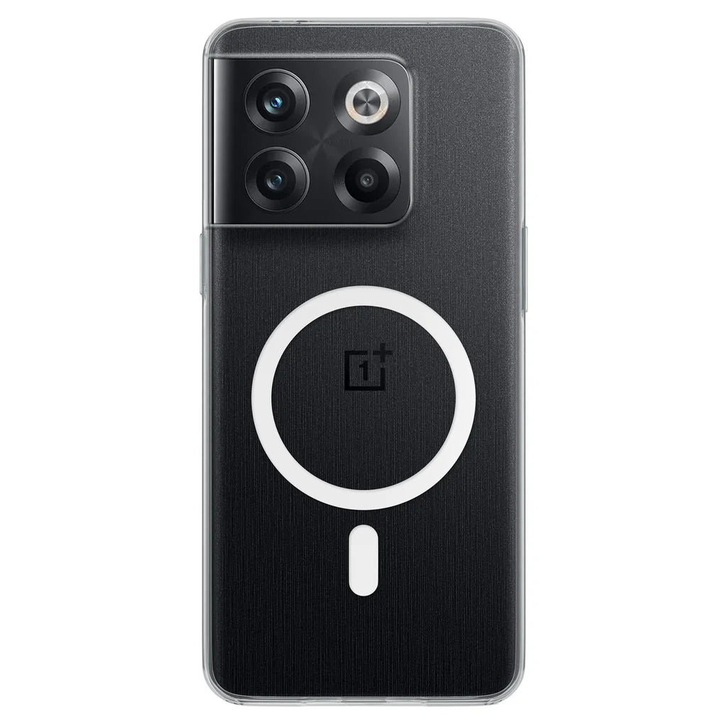 Anti Yellow Magsafe Clear Transparent Case - One Plus 10T