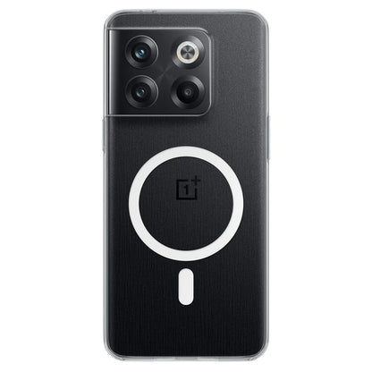 Anti Yellow Magsafe Clear Transparent Case - One Plus 10T