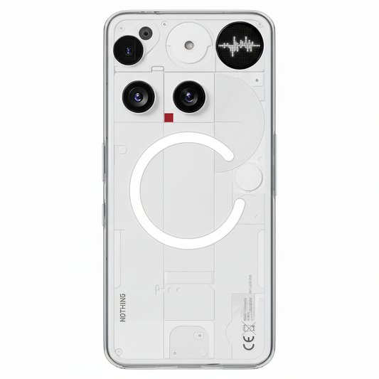 Anti Yellow Magsafe Clear Transparent Case - Nothing (PH 3)