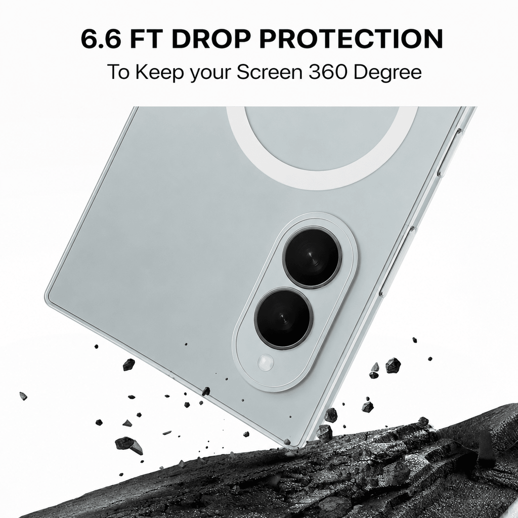 Anti Yellow Magsafe Clear Case Samsung - Galaxy Z FOLD 8