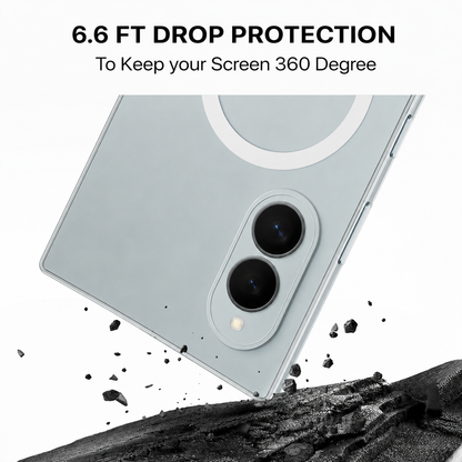 Anti Yellow Magsafe Clear Case Samsung - Galaxy Z FOLD 8