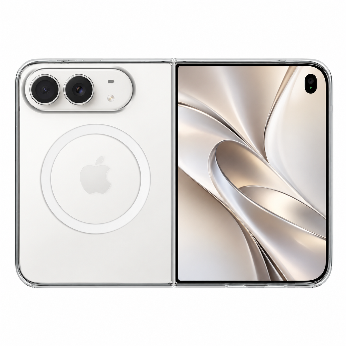 Anti Yellow Magsafe Clear Case - Iphone 18 Duo