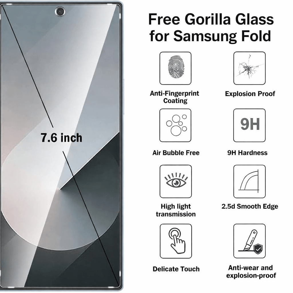 Anti Yellow Magsafe Clear Case Samsung - Galaxy Z FOLD 5