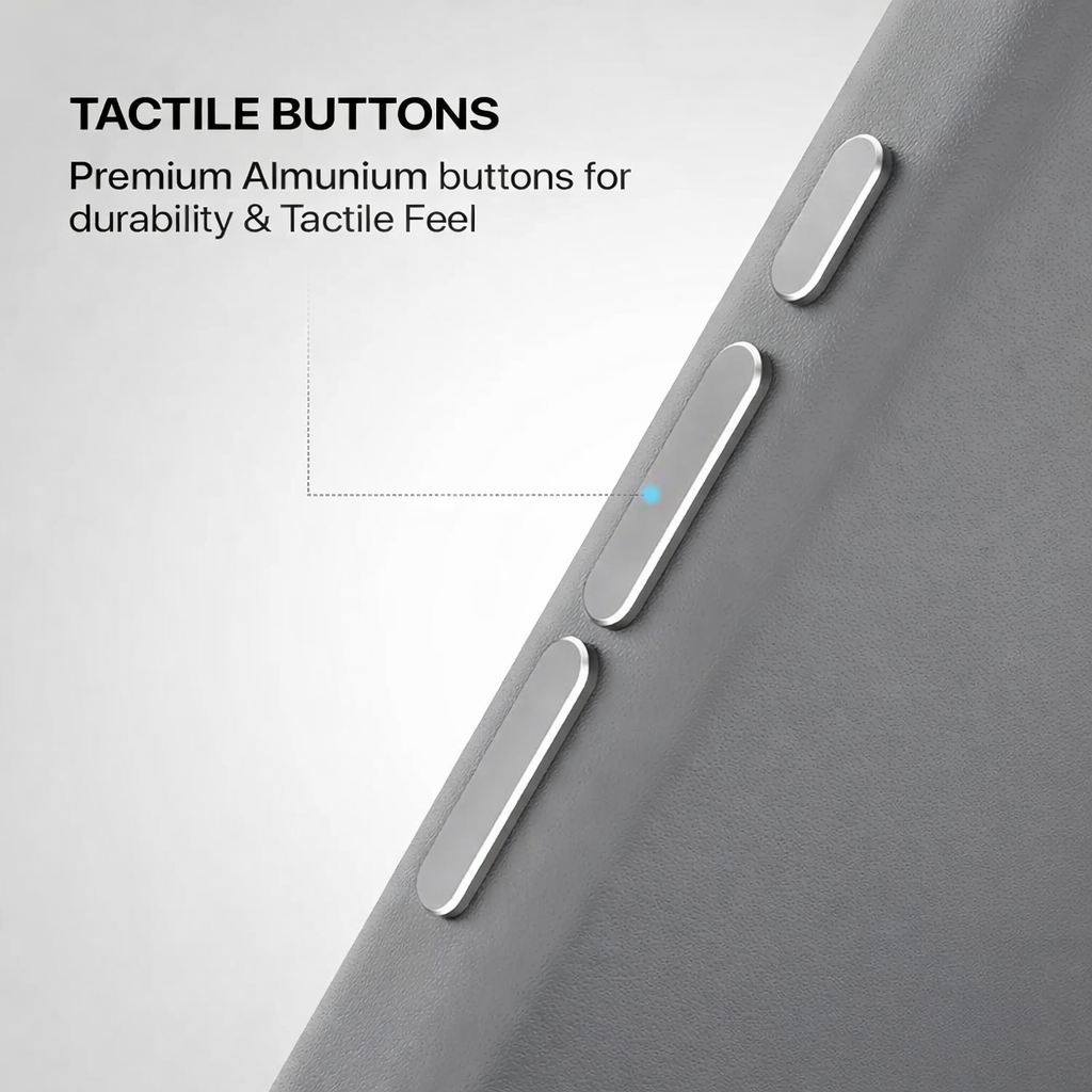 Signature Leather Magsafe Case - Iphone 14 Pro  (Graphite Grey)