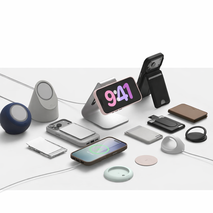 Signature Leather Magsafe Case - Iphone 17 Pro Max ( Ember Orange)