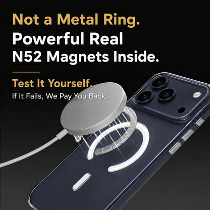 Anti Yellow Magsafe Clear Case - Iphone 17 Pro Max