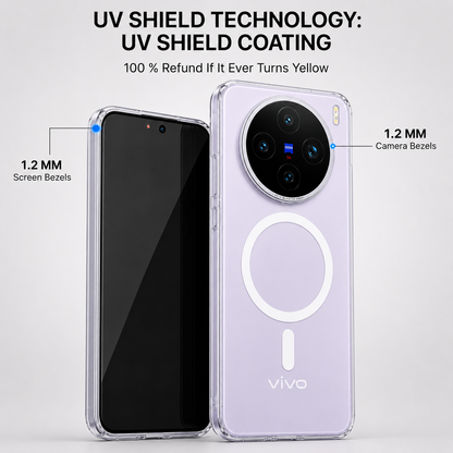 Anti Yellow Magsafe Clear Case - VIVO X200T