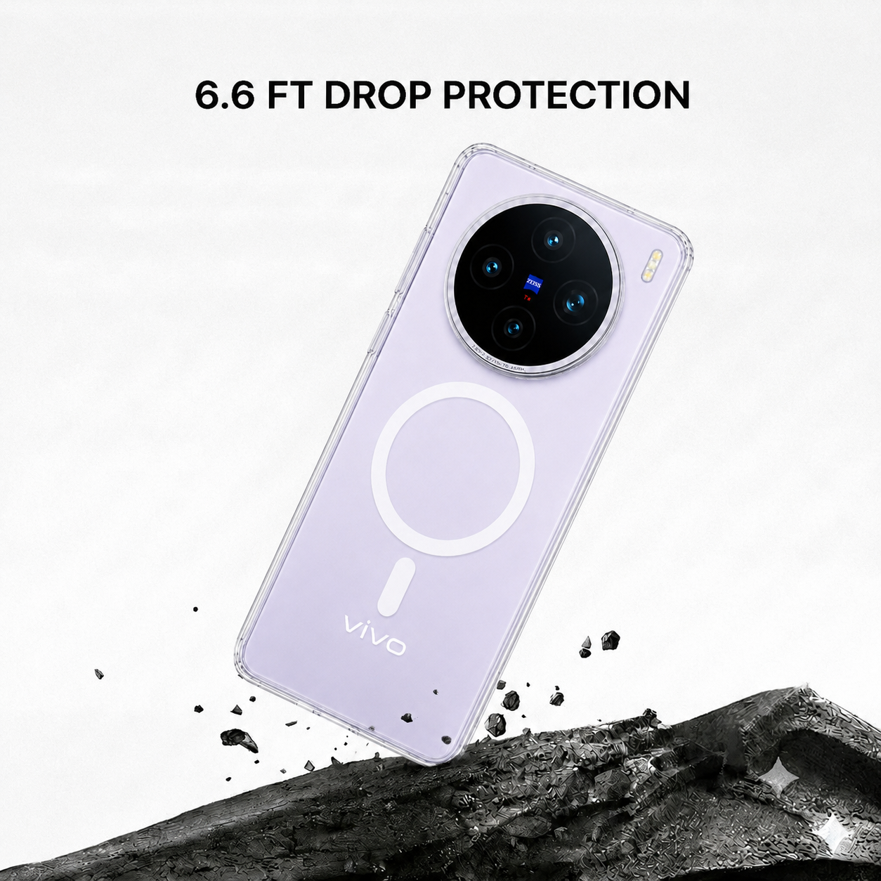 Anti Yellow Magsafe Clear Case - VIVO X200T