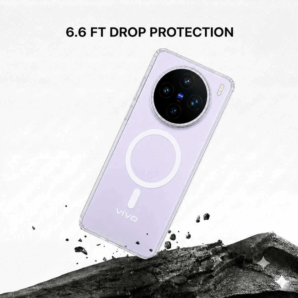 Anti Yellow Magsafe Clear Case - VIVO X200T