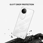 Anti Yellow Magsafe Clear Case - IQOO Z10 R