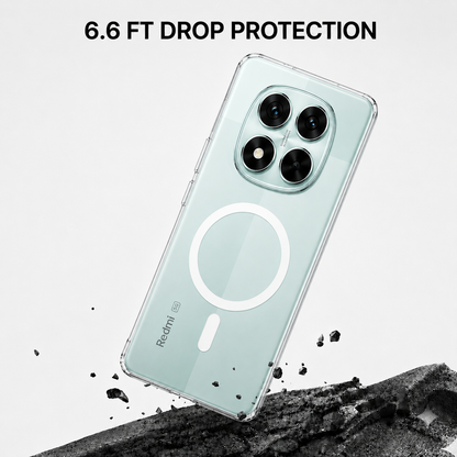 Anti Yellow Magsafe Clear Case - REDMI NOTE 14 PRO