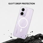 Anti Yellow Magsafe Clear Case - REDMI 15 A (5G)